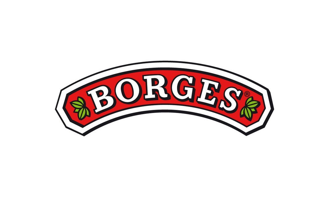 Borges Hot Pepper Stuffed Green Olives   Glass Jar  450 grams